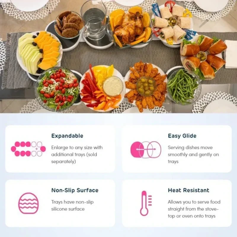 Rotating Lazy Susan Tray