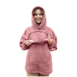 Fleece Pet Carrier Hoodie