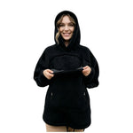 Fleece Pet Carrier Hoodie