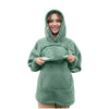 Fleece Pet Carrier Hoodie