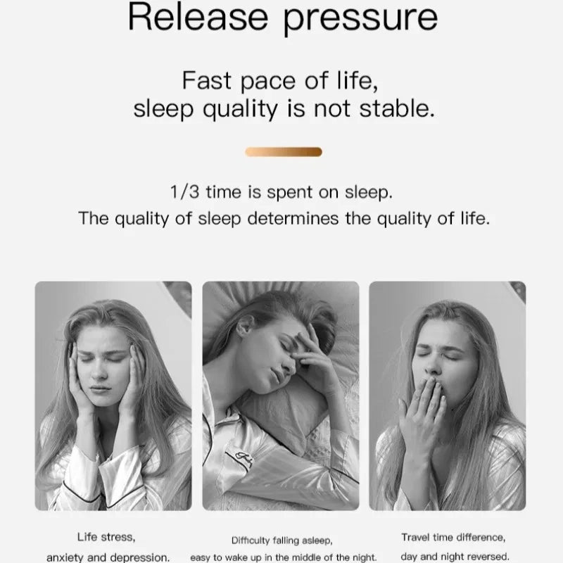 Microcurrent Sleep Aid Device for Insomnia Relief